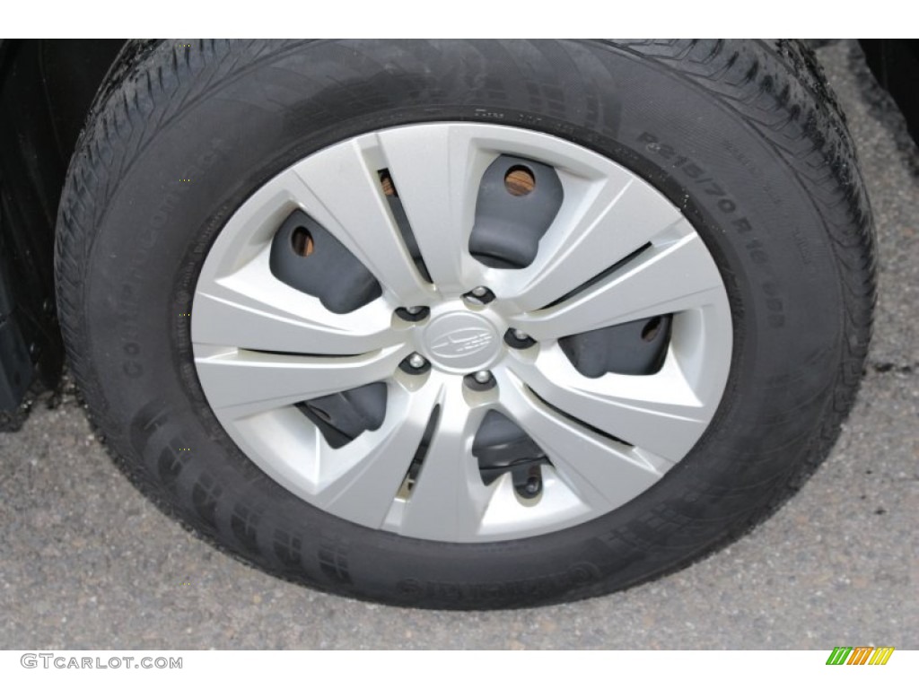 2011 Outback 2.5i Wagon - Graphite Gray Metallic / Off Black photo #22