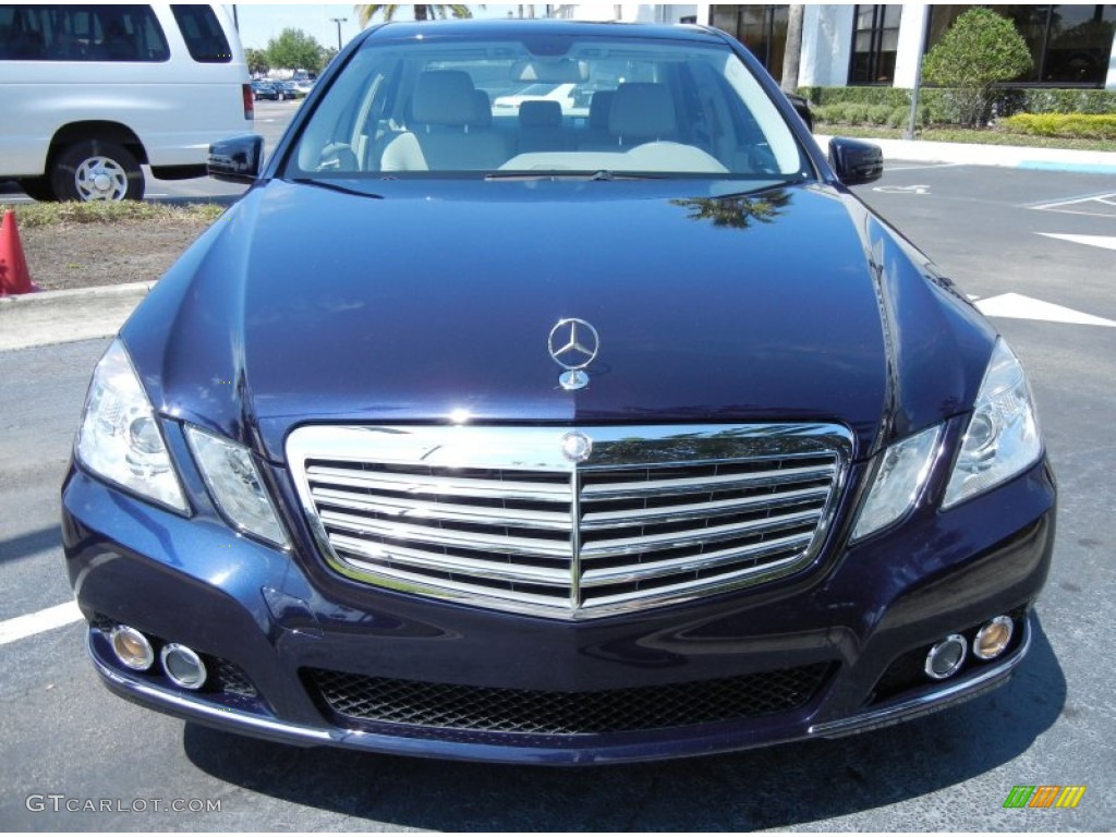Capri Blue Metallic 2011 Mercedes-Benz E 350 BlueTEC Sedan Exterior Photo #78816106