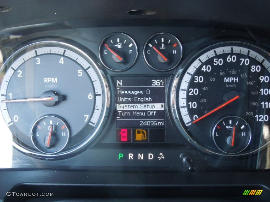 2012 Ram 1500 SLT Quad Cab - Bright White / Dark Slate Gray/Medium Graystone photo #14