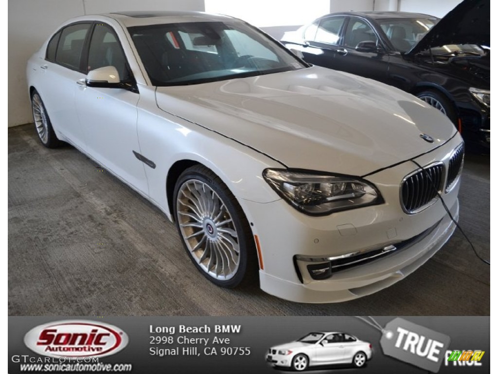 2013 7 Series Alpina B7 LWB - Mineral White Metallic / Black photo #1