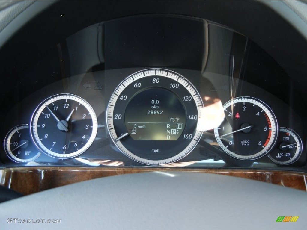 2011 Mercedes-Benz E 350 BlueTEC Sedan Gauges Photos