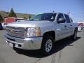 Silver Ice Metallic 2012 Chevrolet Silverado 1500 LT Crew Cab 4x4 Exterior