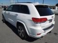 2014 Bright White Jeep Grand Cherokee Overland 4x4  photo #4