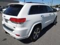 2014 Bright White Jeep Grand Cherokee Overland 4x4  photo #5