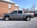 2013 Graystone Metallic Chevrolet Silverado 1500 LT Crew Cab 4x4  photo #4