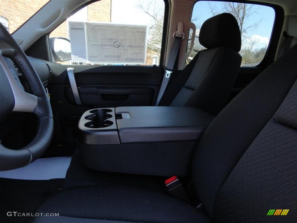 2013 Silverado 1500 LT Crew Cab 4x4 - Blue Granite Metallic / Ebony photo #10