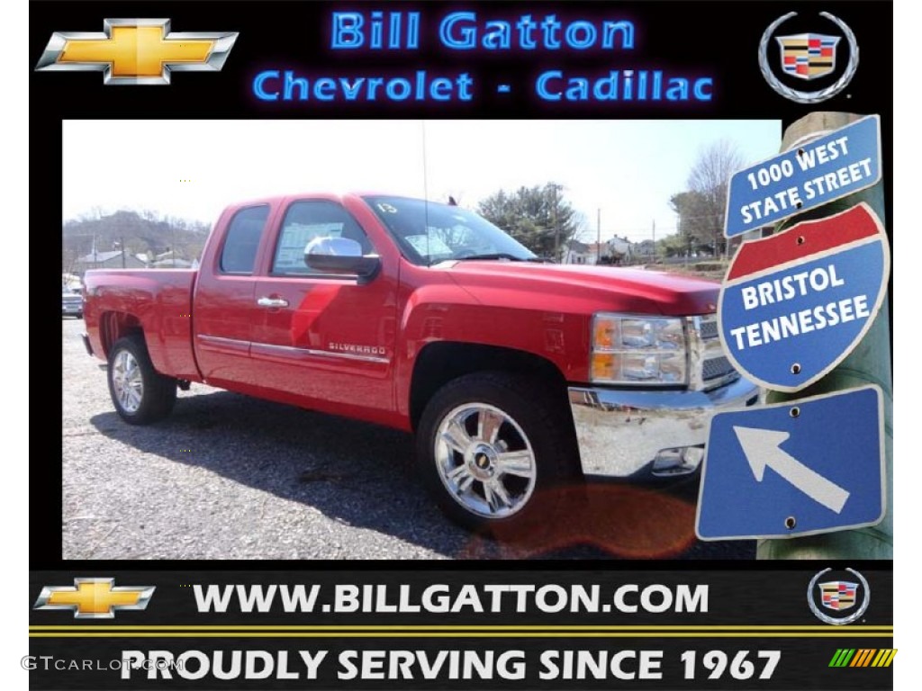 Victory Red Chevrolet Silverado 1500