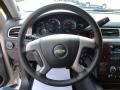 Ebony 2013 Chevrolet Tahoe LS 4x4 Steering Wheel