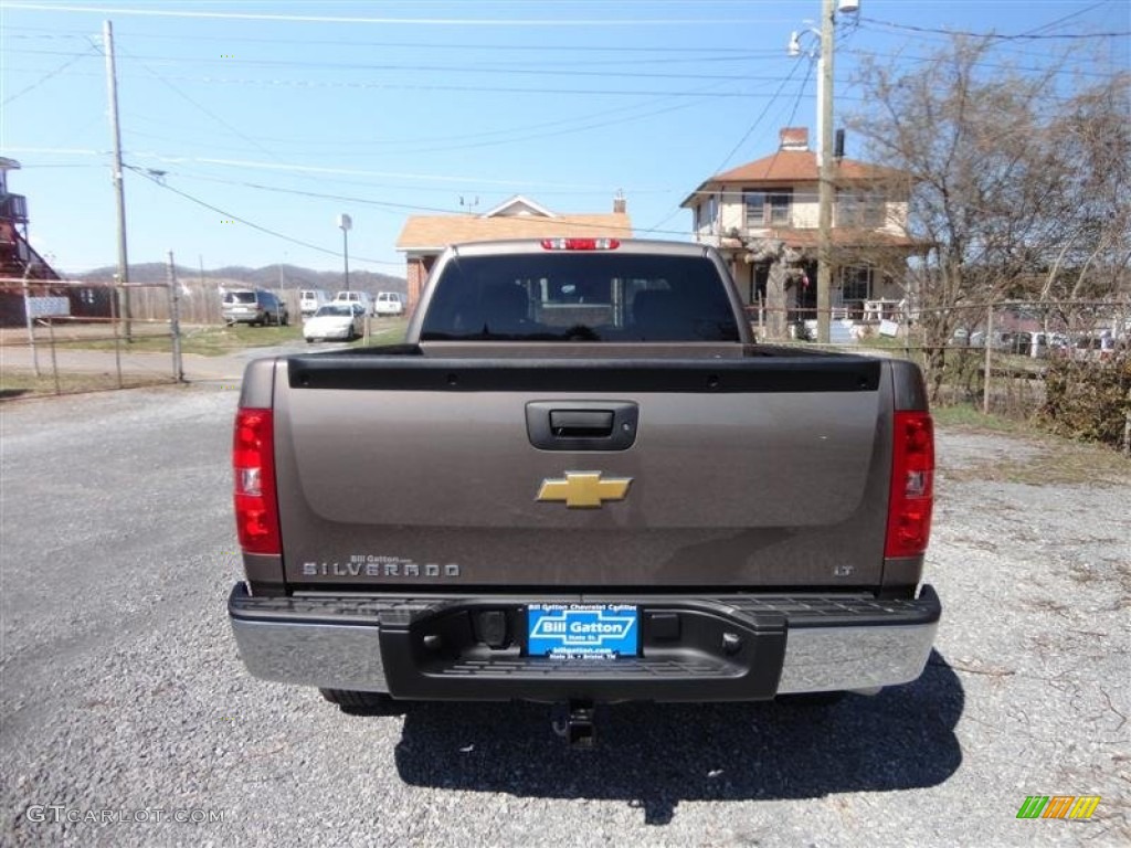 2013 Silverado 1500 LT Extended Cab 4x4 - Mocha Steel Metallic / Ebony photo #6