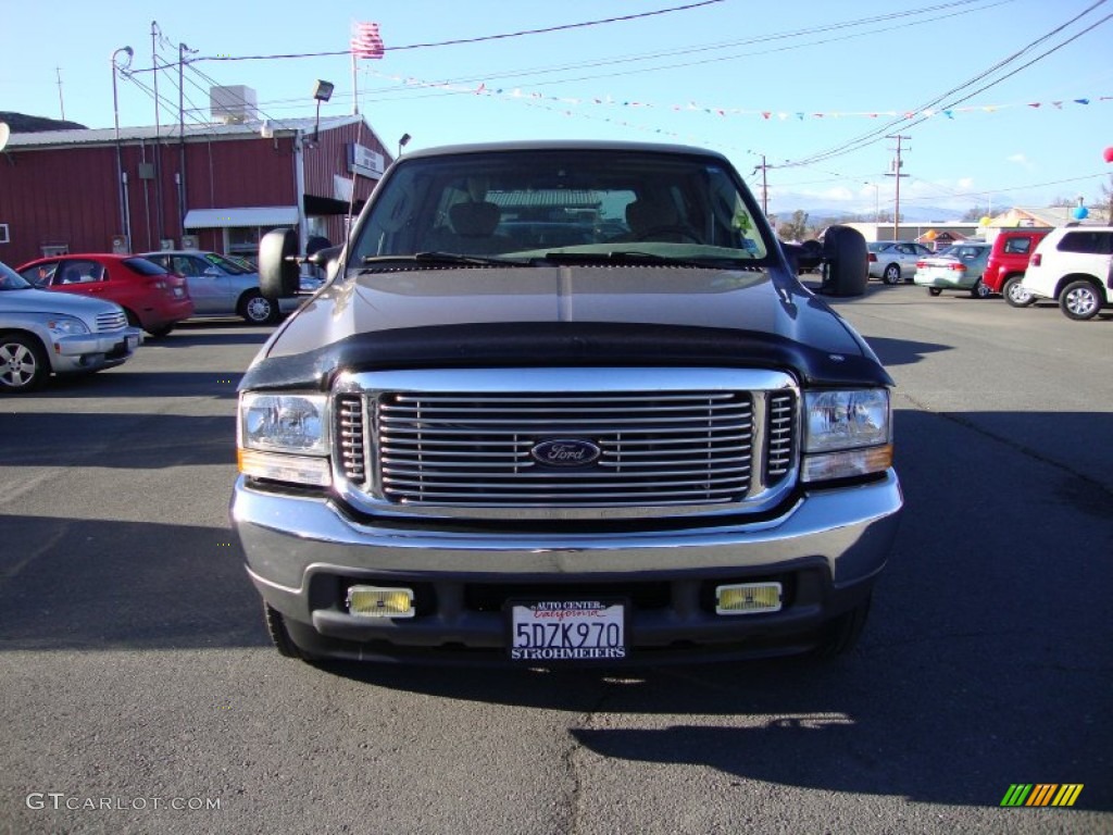 2003 F250 Super Duty XLT SuperCab - Arizona Beige Metallic / Medium Parchment Beige photo #2