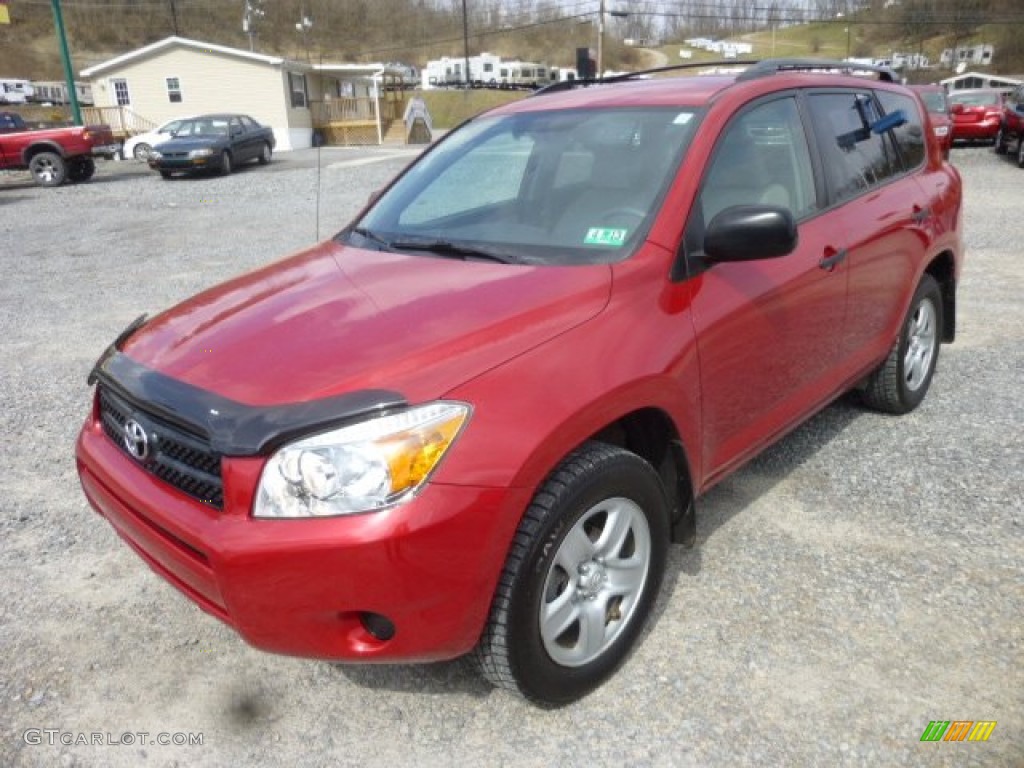 Barcelona Red Pearl 2007 Toyota RAV4 4WD Exterior Photo #78819932