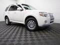 White Suede 2010 Mercury Mariner I4 Premier 4WD