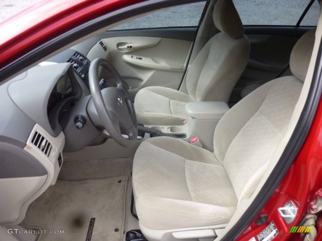 2009 Toyota Corolla LE Front Seat Photo #78820211