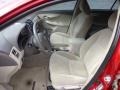 Bisque Front Seat Photo for 2009 Toyota Corolla #78820211