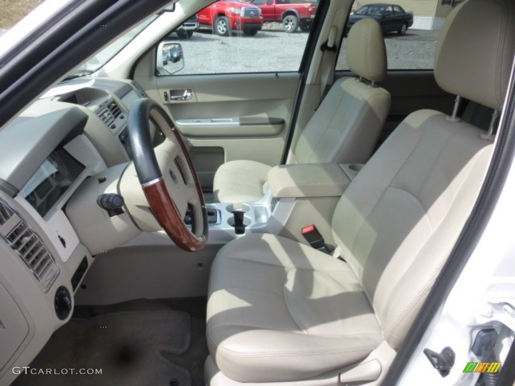 2008 Mercury Mariner V6 Premier 4WD Front Seat Photo #78820404