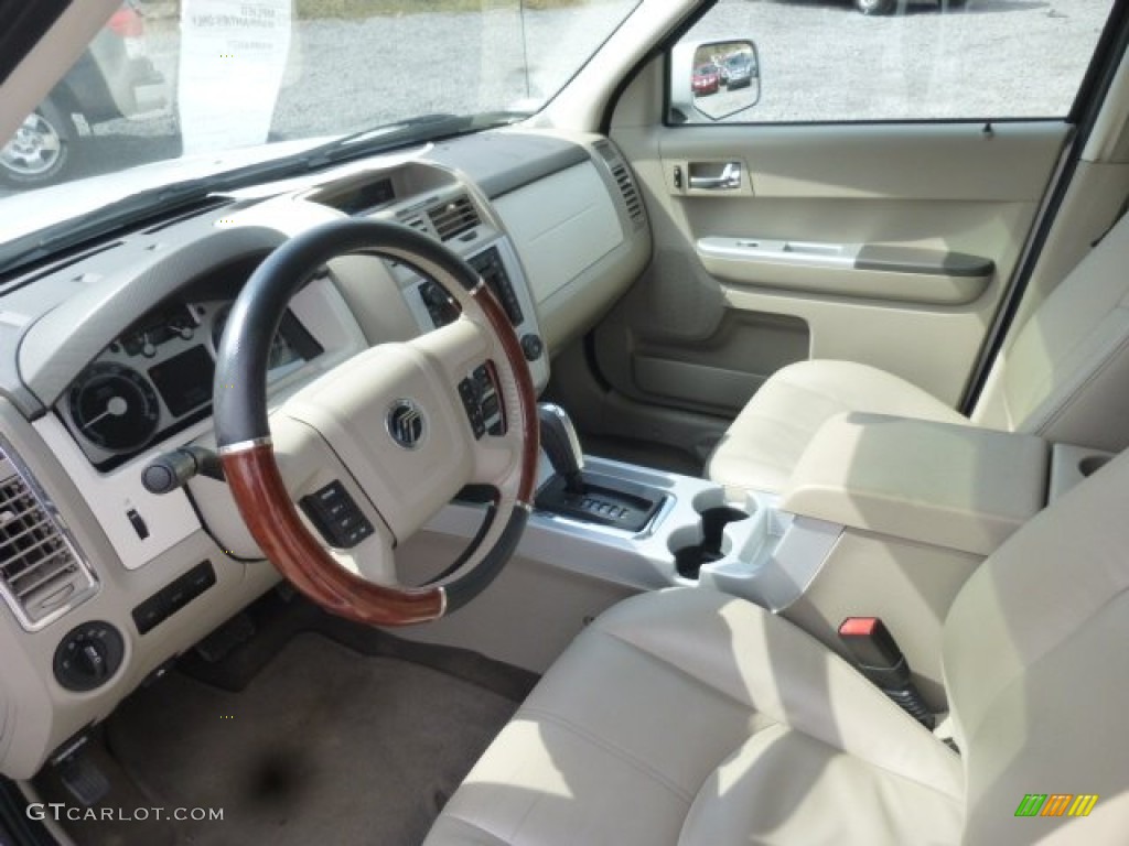 Cashmere Interior 2008 Mercury Mariner V6 Premier 4WD Photo #78820412