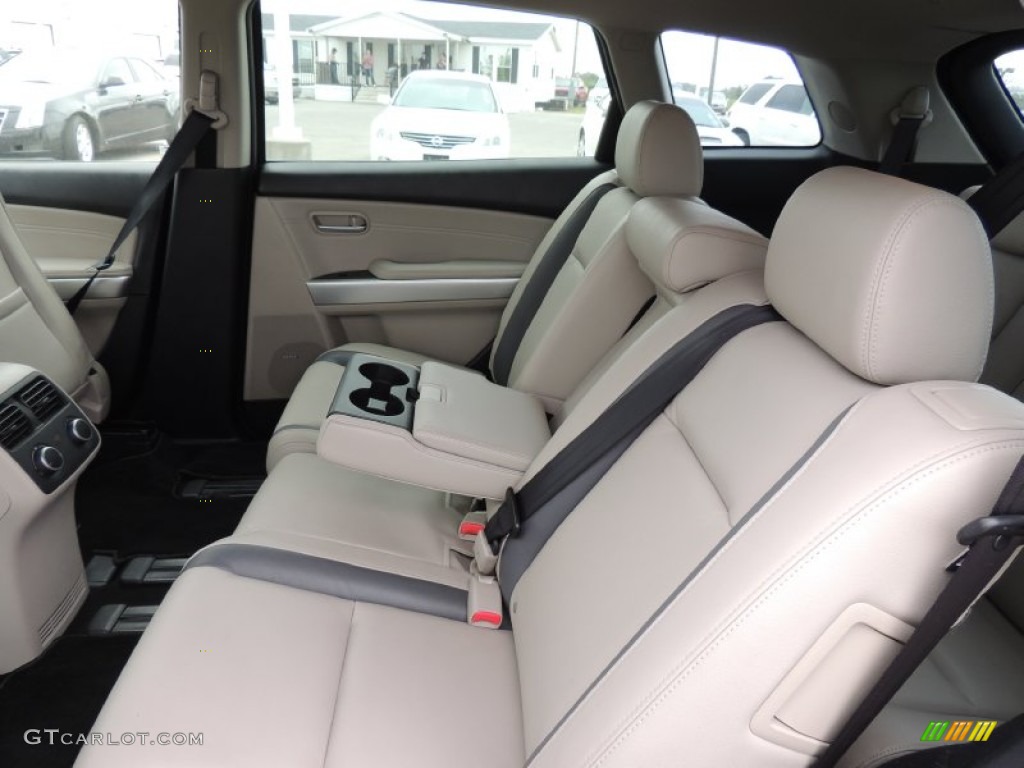 Sand Interior 2008 Mazda CX-9 Grand Touring Photo #78820784