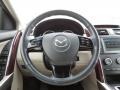 Sand 2008 Mazda CX-9 Grand Touring Steering Wheel