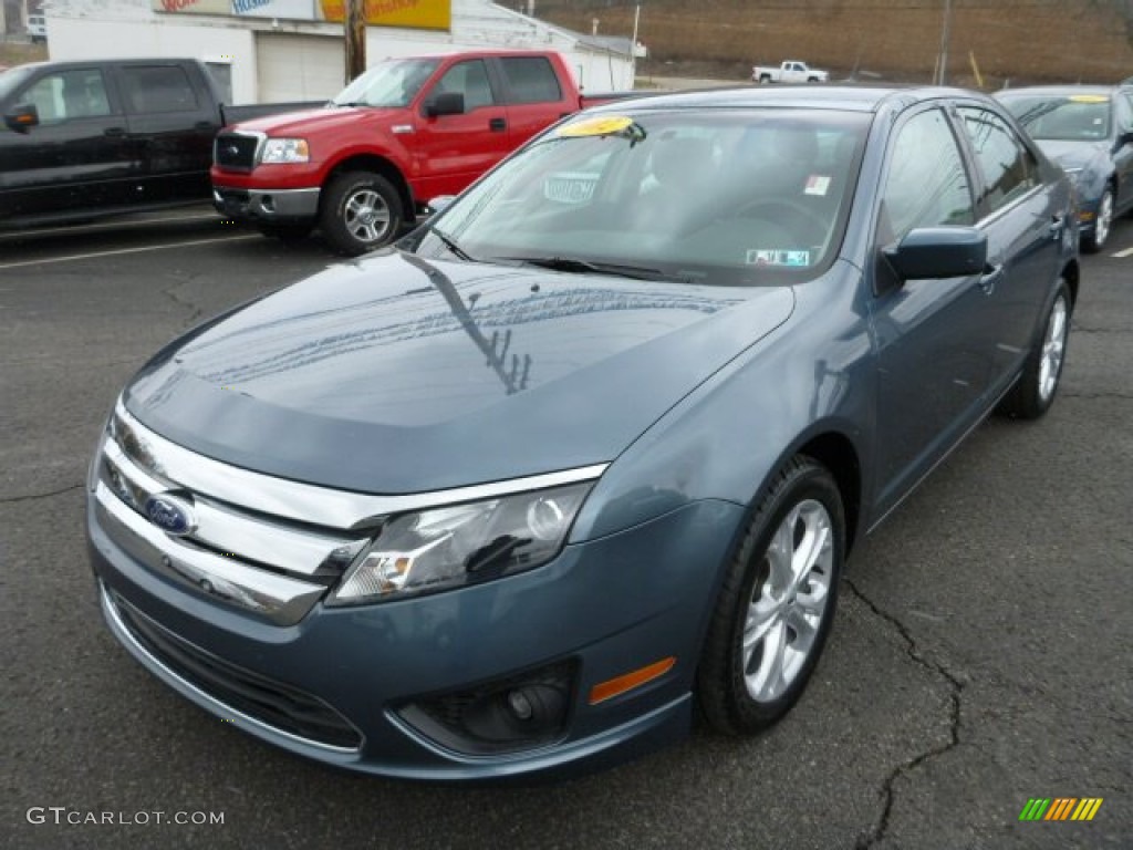 Steel Blue Metallic 2012 Ford Fusion SE Exterior Photo #78821045