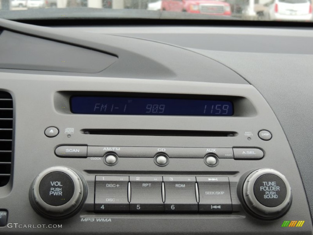 2011 Honda Civic LX-S Sedan Audio System Photos
