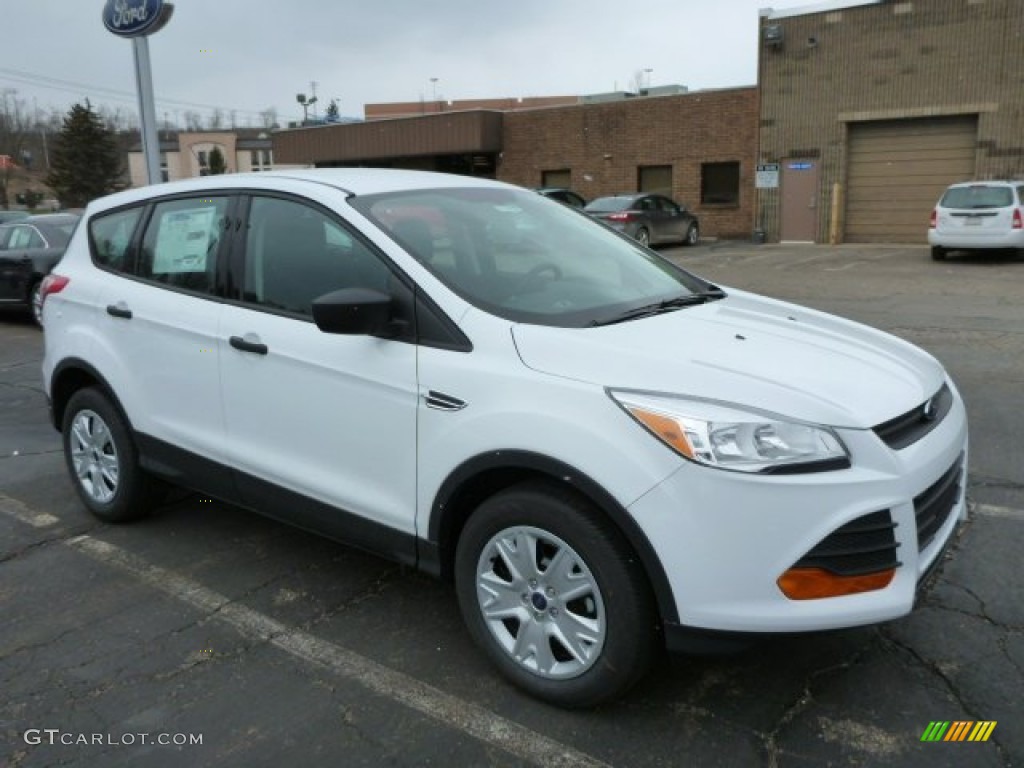 2013 Escape S - Oxford White / Charcoal Black photo #1