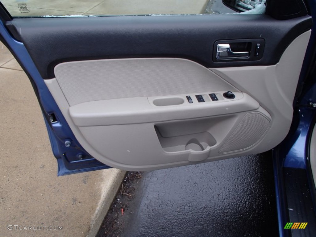 2009 Milan V6 Premier - Sport Blue Metallic / Dark Charcoal/Medium Light Stone photo #12
