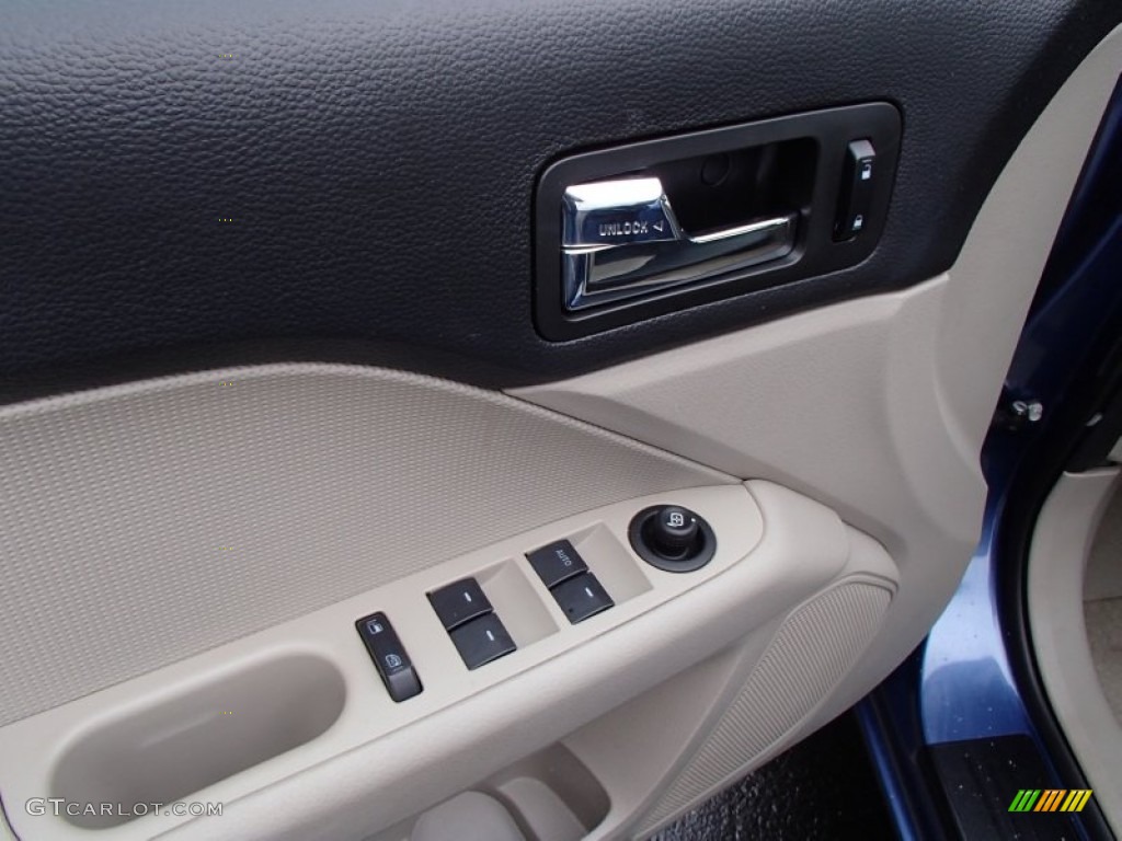 2009 Milan V6 Premier - Sport Blue Metallic / Dark Charcoal/Medium Light Stone photo #14