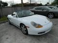 Glacier White 1999 Porsche Boxster Standard Boxster Model Exterior