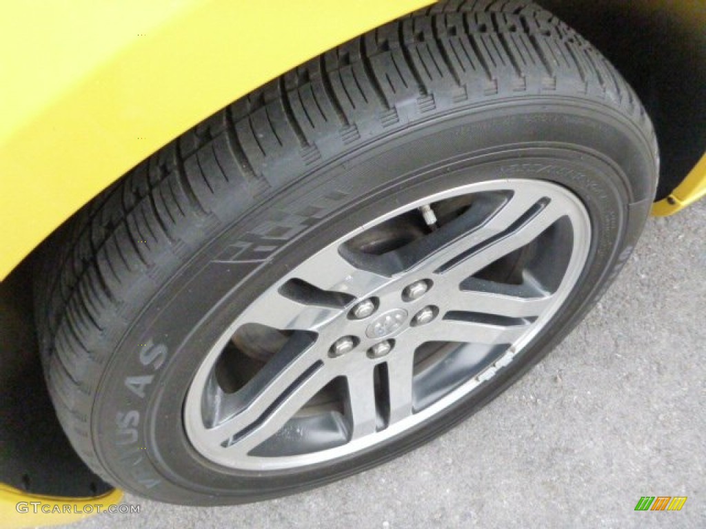 2006 Charger R/T Daytona - Top Banana Yellow / Dark Slate Gray/Light Graystone photo #8