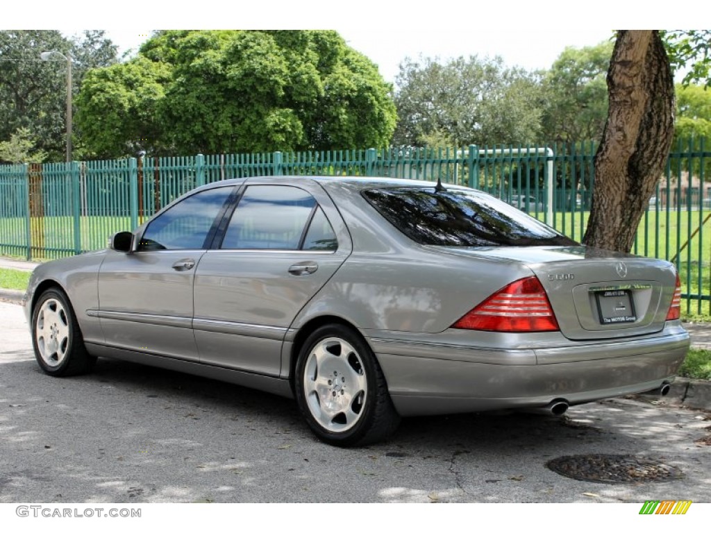 2005 S 600 Sedan - Pewter Silver Metallic / Charcoal photo #5