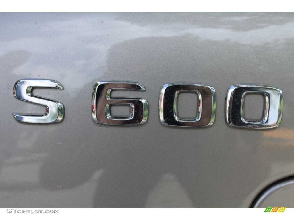 2005 S 600 Sedan - Pewter Silver Metallic / Charcoal photo #48
