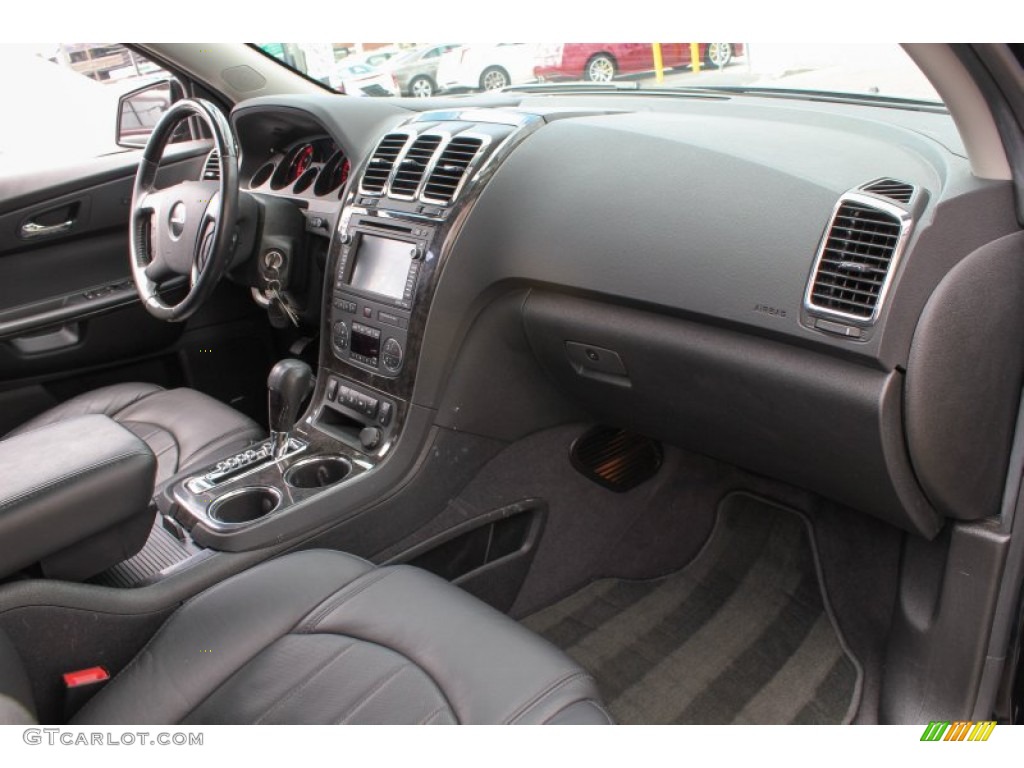 2011 GMC Acadia Denali AWD Ebony Dashboard Photo #78826438