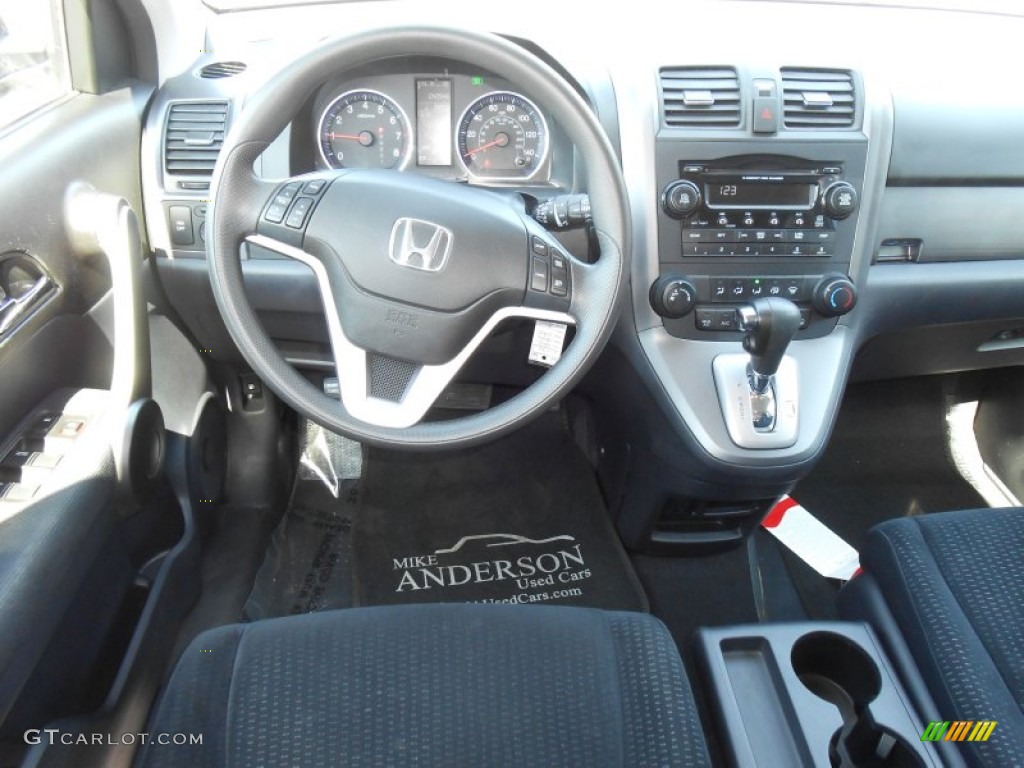 2009 CR-V EX 4WD - Urban Titanium Metallic / Black photo #6
