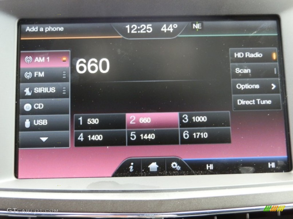 2013 Lincoln MKT Town Car Livery AWD Audio System Photo #78827075
