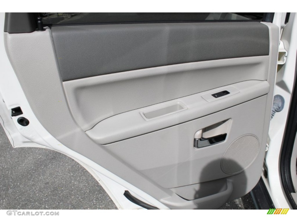 2008 Grand Cherokee Limited 4x4 - Stone White / Dark Slate Gray/Light Graystone photo #16