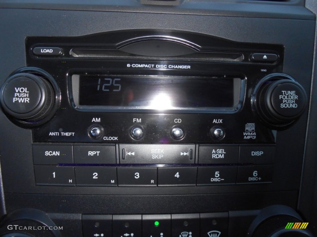 2009 CR-V EX 4WD - Urban Titanium Metallic / Black photo #14
