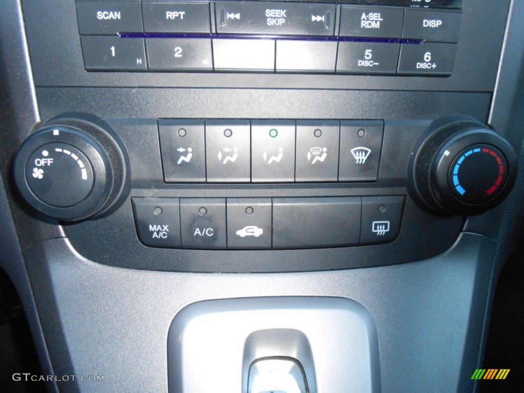 2009 CR-V EX 4WD - Urban Titanium Metallic / Black photo #15