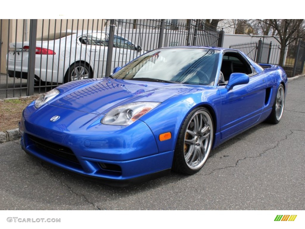 2005 NSX T Targa - Long Beach Blue Pearl / Onyx Black photo #19