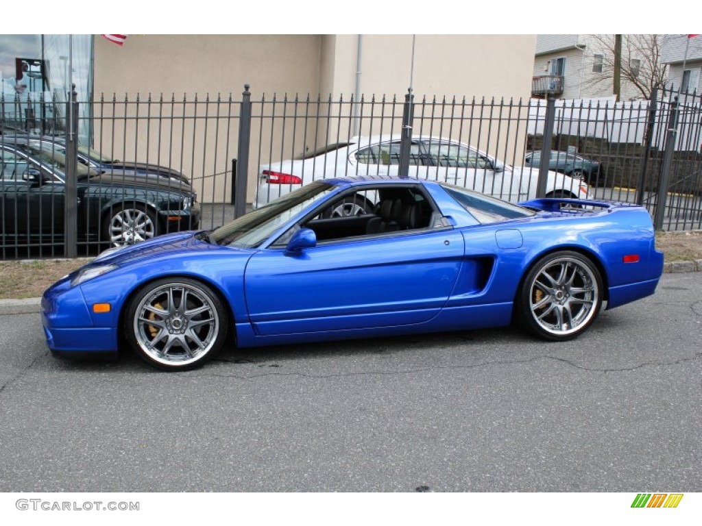 2005 NSX T Targa - Long Beach Blue Pearl / Onyx Black photo #20