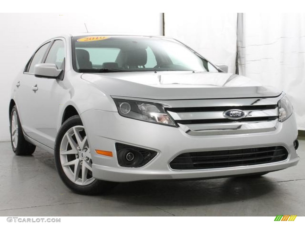 2010 Fusion SEL - Brilliant Silver Metallic / Charcoal Black photo #4