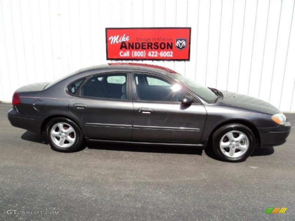 2002 Taurus SE - Dark Shadow Grey Metallic / Dark Charcoal photo #2