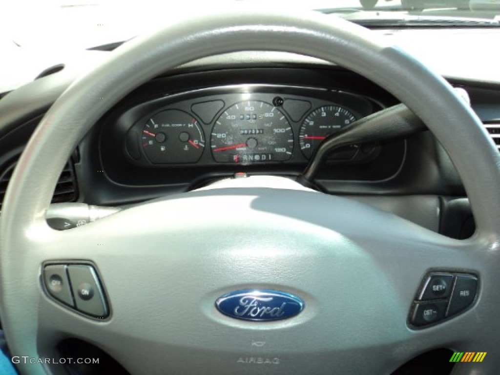 2002 Taurus SE - Dark Shadow Grey Metallic / Dark Charcoal photo #7