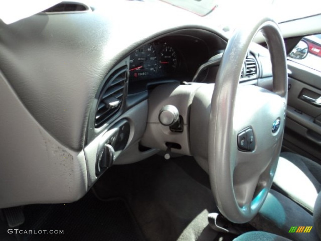 2002 Taurus SE - Dark Shadow Grey Metallic / Dark Charcoal photo #13