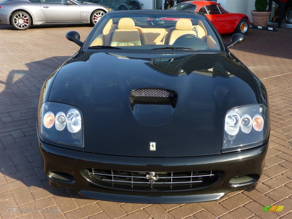 Nero Daytona (Black Metallic) 2005 Ferrari 575 Superamerica Roadster F1 Exterior Photo #78830593