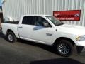 2013 Bright White Ram 1500 Big Horn Crew Cab 4x4  photo #2