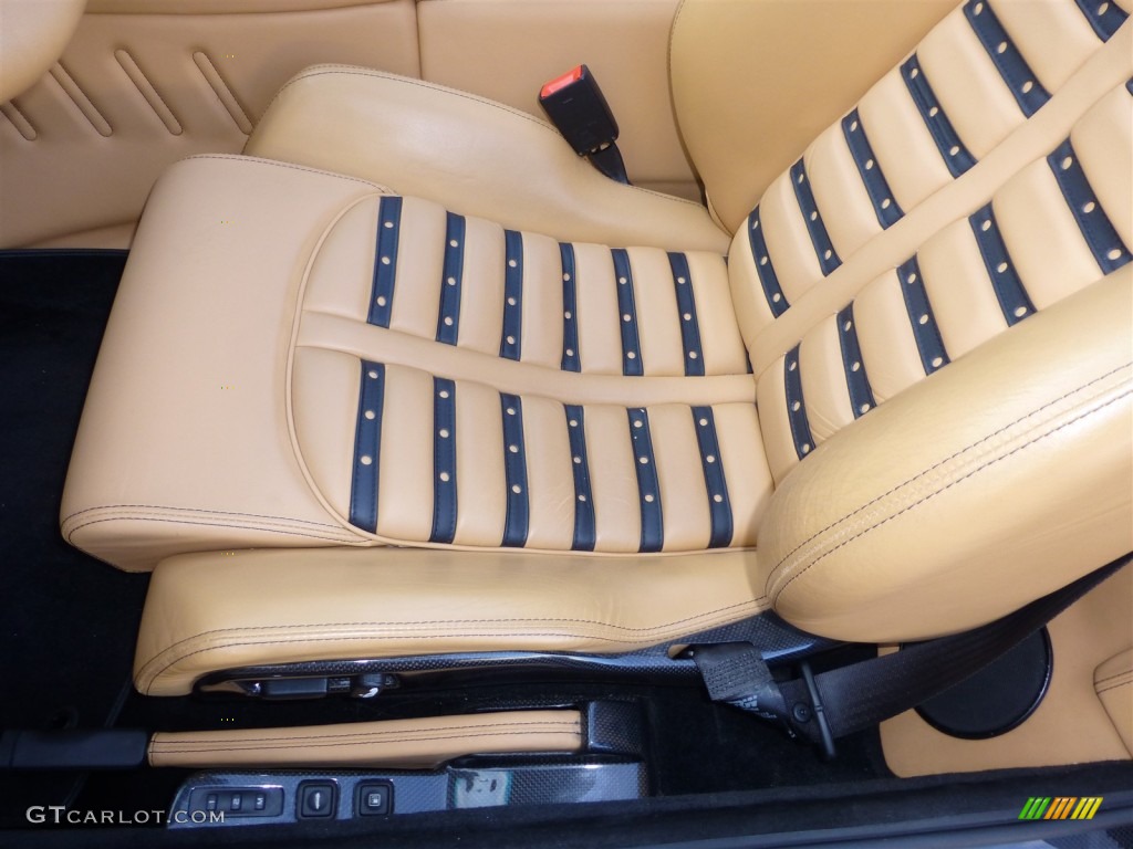 Beige Interior 2005 Ferrari 575 Superamerica Roadster F1 Photo #78830888