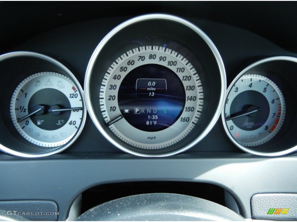 2013 Mercedes-Benz C 250 Sport Gauges Photo #78831716
