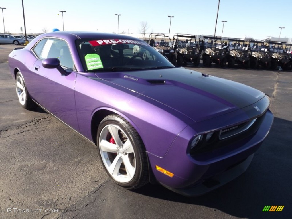 Plum Crazy Purple Pearl 2010 Dodge Challenger SRT8 Exterior Photo #78831770
