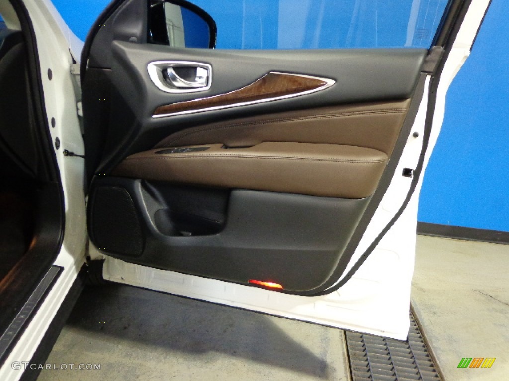 2013 Infiniti JX 35 AWD Java Door Panel Photo #78831842