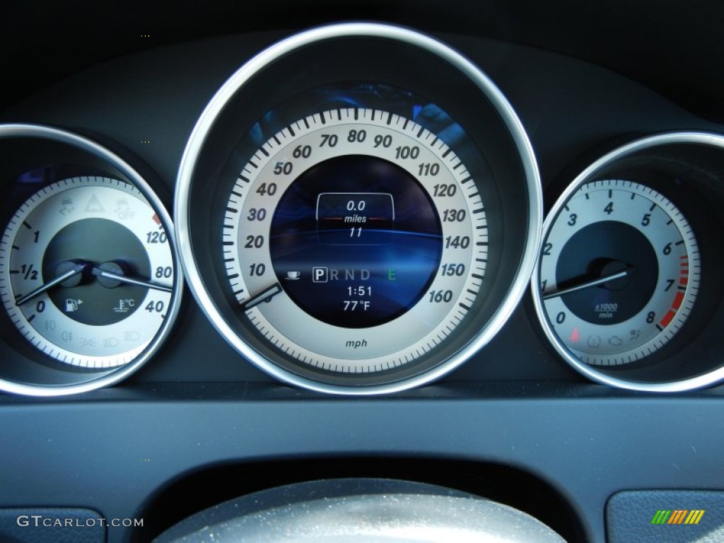 2013 Mercedes-Benz C 250 Sport Gauges Photo #78831914